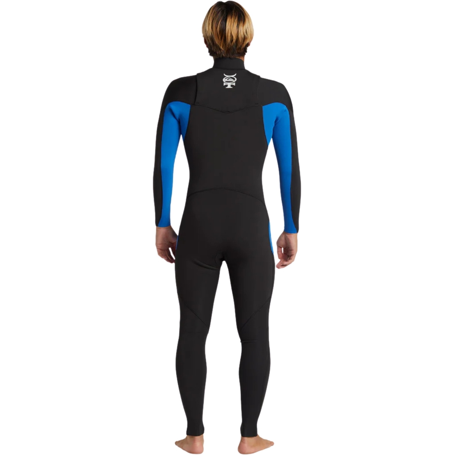 2026 Quiksilver Mens Mercury 4/3mm Chest Zip Wetsuit AQYW103116 - Olympian Blue